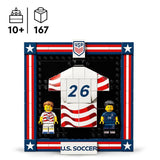 LEGO Editions 43033 Maillot 2026 de l'Équipe Nationale Américaine de Foot - Jouet 10 ans