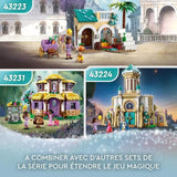 LEGO Disney Wish 43224 Le Château du Roi Magnifico, Jouet Tiré du Film Wish avec Figurine Asha, Dahlia et le Roi Magnifico