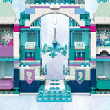 LEGO | Disney 43244 Le palais de glace d'Elsa, jouet de construction pour enfants et fans