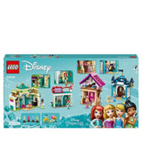 LEGO 43246 Disney Princess Les Aventures des Princesses Disney au Marché, Jouet avec 4 Mini Poupées : Ariel, Cendrillon