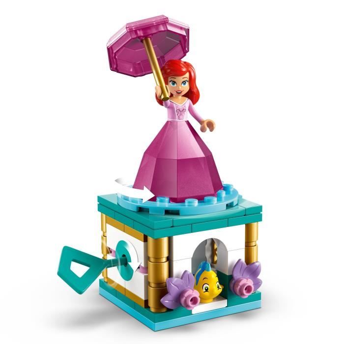 LEGO | Disney Princess 43259 Ariel Tournoyante - Jeu de Construction pour enfant des 5 ans
