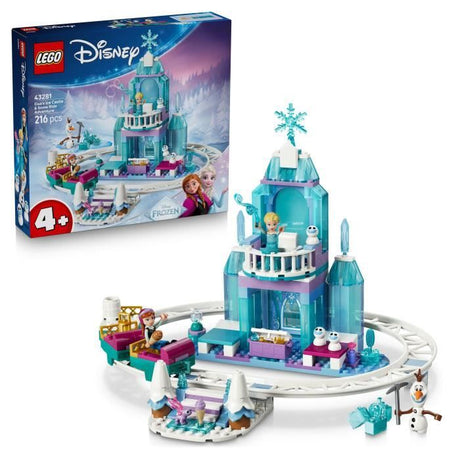 LEGO | Disney La Reine des Neiges 43281 Le Château de Glace et la Piste Enneigée d'Elsa