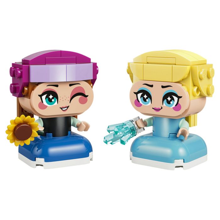 LEGO | Disney La Reine des Neiges 43284 Anna et Elsa Miniatures - Jeu de Construction