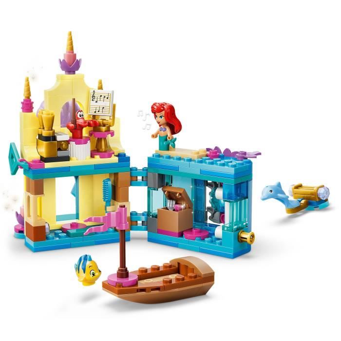 LEGO | Disney Princess 43285 Le Palais Magique d'Ariel Miniature - Jeu de Construction
