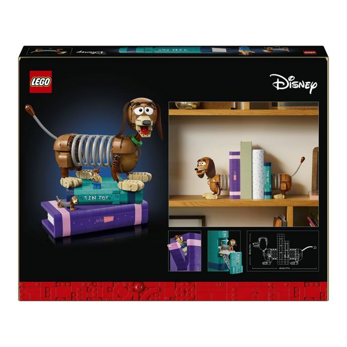 LEGO | Disney et Pixar 43301 Serre-Livres Zigzag de Toy Story - Set pour Adulte - Déco