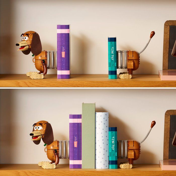 LEGO | Disney et Pixar 43301 Serre-Livres Zigzag de Toy Story - Set pour Adulte - Déco