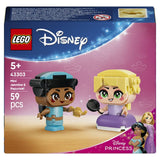 LEGO | Disney Princess 43303 Jasmine et Raiponce Miniatures - Jeu de Rôle - Cadeau 5 ans