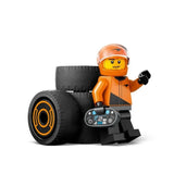 LEGO City 60442 Voiture de course McLaren avec pilote de F1 - Jouet pour garçon des 6 ans