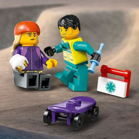 LEGO City 60451 L'ambulance de secours - Jouet de construction pour garçon des 5 ans