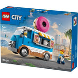 LEGO City 60452 Le food-truck de donuts - Jouet de construction pour garçon des 5 ans