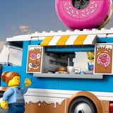 LEGO City 60452 Le food-truck de donuts - Jouet de construction pour garçon des 5 ans