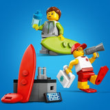 LEGO City 60453 Le véhicule de secours de la plage - Jouet des 6 ans avec un requin