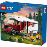LEGO City 60454 Le camping-car d'aventures - Jeu de construction pour garçon des 6 ans