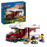 LEGO City 60454 Le camping-car d'aventures - Jeu de construction pour garçon des 6 ans