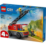 LEGO City 60463 Camion de pompiers avec échelle - Jeu de construction - Enfants des 4 ans