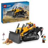 LEGO City 60466 Le Bulldozer Jaune - Jeu de construction des 8 ans