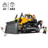 LEGO City 60466 Le Bulldozer Jaune - Jeu de construction des 8 ans
