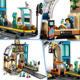 LEGO City 60469 La Gare Centrale - Jeu de Construction pour enfant des 7 ans