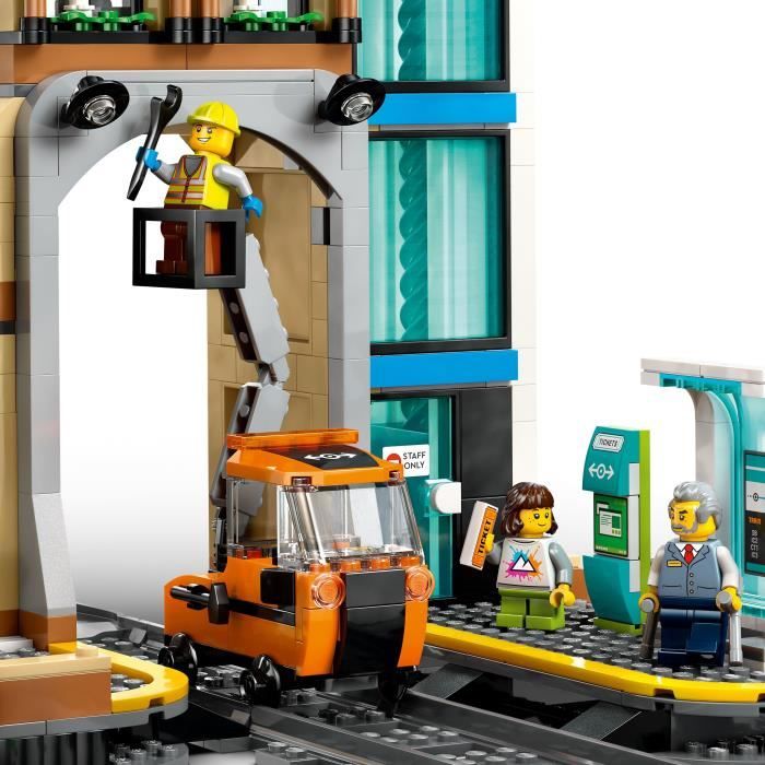 LEGO City 60469 La Gare Centrale - Jeu de Construction pour enfant des 7 ans