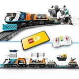 LEGO City 60470 Le Train Express des Explorateurs en Arctique - Jeu pour Garçon des 7 ans