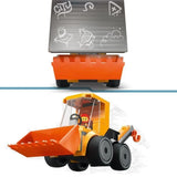 LEGO City 60483 Véhicules - La Chargeuse de Chantier - Jeu Créatif 5 ans - Idée de Cadeau