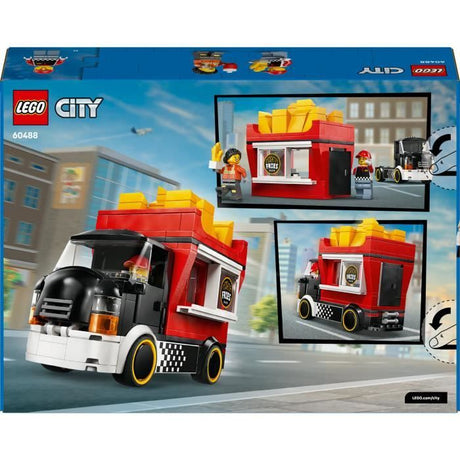 LEGO City 60488 Le Food-Truck de Frites - Jouet de Construction des 5 ans - Idée Cadeau