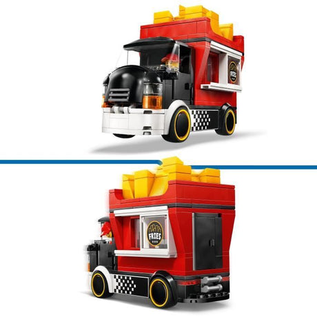 LEGO City 60488 Le Food-Truck de Frites - Jouet de Construction des 5 ans - Idée Cadeau