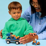 LEGO City 60491 Le Transporteur de Motos - Jouet de Construction des 4 ans - Idée Cadeau