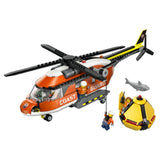 LEGO City 60503 L'Hélicoptere des Garde-Côtes - Jeu de Construction 7 ans - Idée de Cadeau