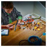 LEGO City 60503 L'Hélicoptere des Garde-Côtes - Jeu de Construction 7 ans - Idée de Cadeau