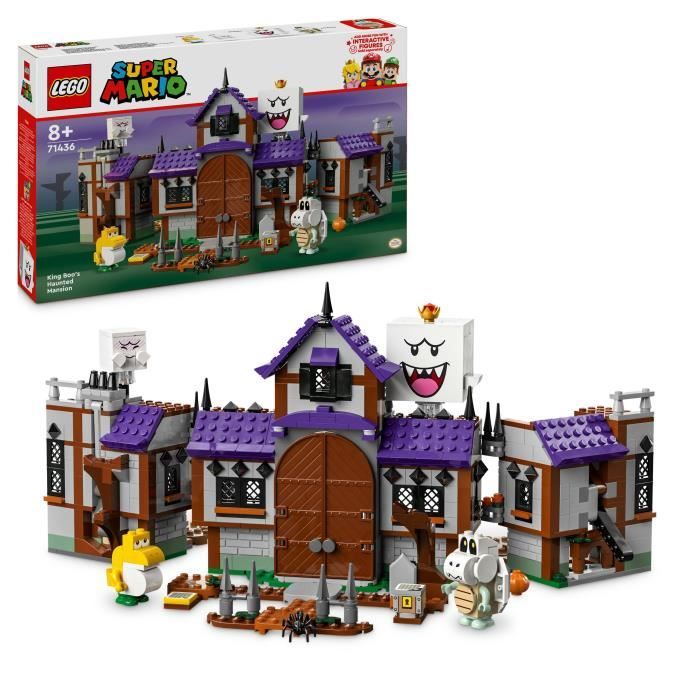 LEGO Super Mario 71436 Manoir hanté du Roi Boo - Set Collector Nintendo