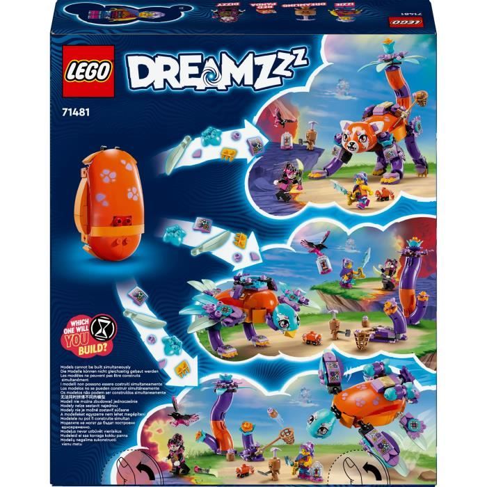 LEGO DREAMZzz 71481 Les Animaux des Reves d'Izzie - oeuf Magique avec Minifigurines