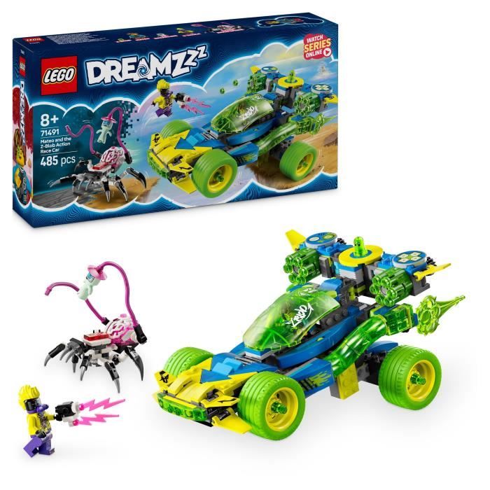 LEGO DREAMZzz 71491 Mateo et la voiture de course de Z-Blob - Jouet de construction 3-en-1