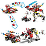LEGO DREAMZzz 71497 Robot-tigre de Cooper et bolide de Zero - Jouet de construction 3-en-1