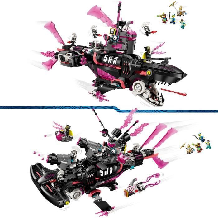 LEGO Dreamzzz 71500 Le Sous-Marin Requin Des Cauchemars - Jeu Créatif Pour Garçon 9 Ans