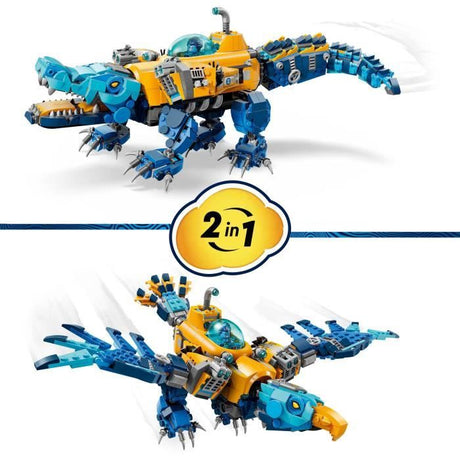 LEGO DREAMZzz 71512 Le Sous-Marin Crocodile - Jouet de Construction 2-en-1 des 8 ans