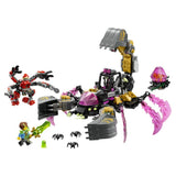 LEGO DREAMZzz 71513 La Pelleteuse Scorpion des Cauchemars - Jouet de Construction 2-en-1