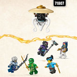 LEGO 71809 NINJAGO Egalt le Maître Dragon, Jouet Ninja avec 5 Minifigurines Ninja dont Personnages Lloyd et Nya