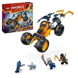 LEGO NINJAGO 71811 Le Buggy Tout-Terrain Ninja d'Arin, Set avec Dragon et 4 Minifigurines