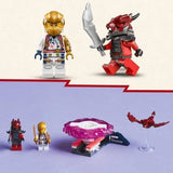 LEGO NINJAGO 71824 La toupie Spinjitzu du dragon de Sora - Jeu de construction des 6 ans