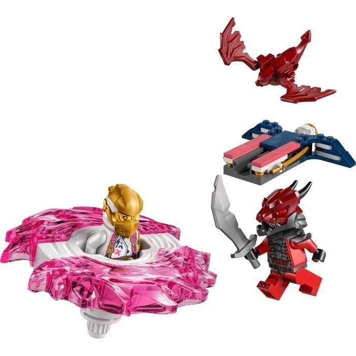 LEGO NINJAGO 71824 La toupie Spinjitzu du dragon de Sora - Jeu de construction des 6 ans