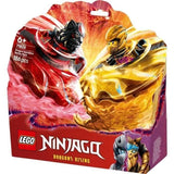 LEGO NINJAGO 71826 Pack de combat Spinjitzu du dragon - Jeu de construction des 6 ans