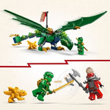 LEGO NINJAGO 71829 Le dragon vert de la foret de Lloyd - Jeu de construction des 6 ans