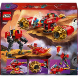 LEGO NINJAGO 71830 La moto tempete du robot de Kai - Jouet de construction pour garçon