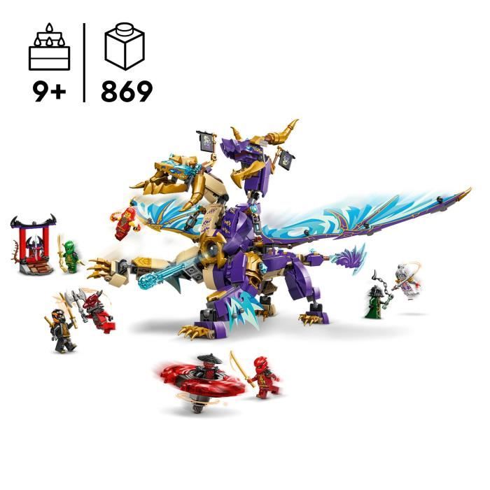 LEGO NINJAGO 71836 Arc : le dragon de la concentration, Jeu pour garçon ou fille des 9 ans