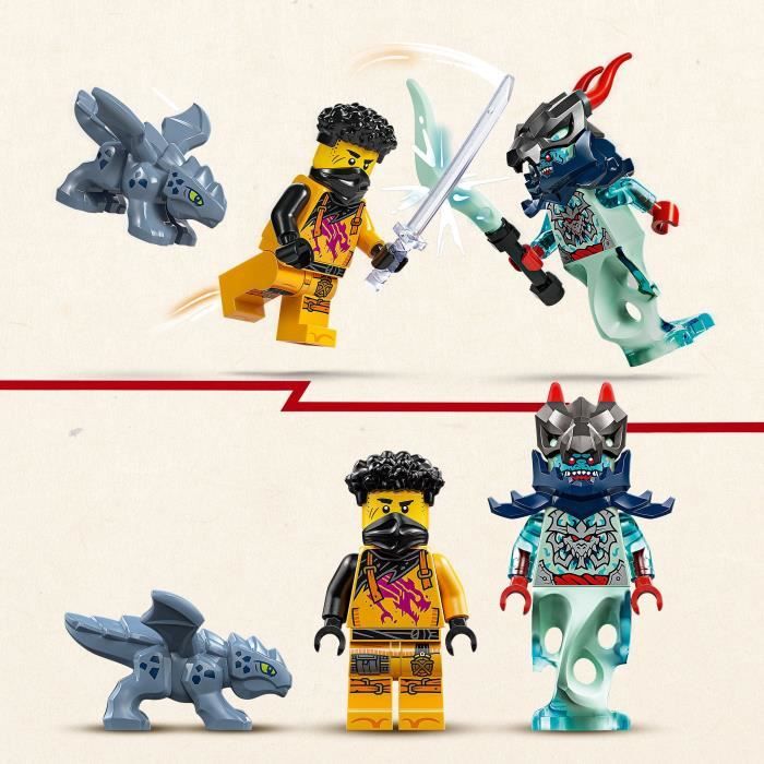 LEGO NINJAGO 71839 Le Robot De Spinjitzu d'Arin - Jeu De Construction Pour Garçon 7 Ans