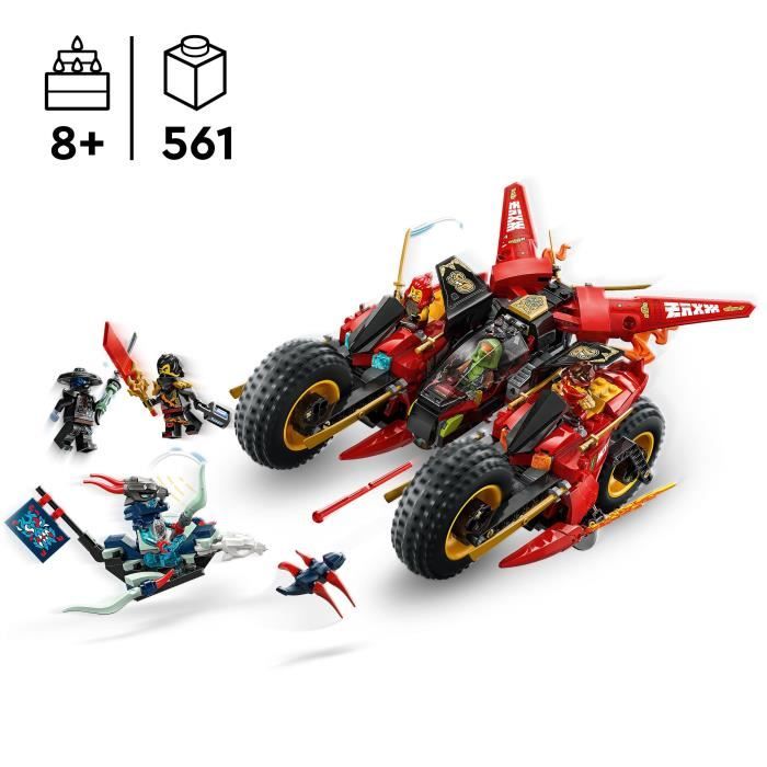 LEGO NINJAGO 71844 Le Véhicule De Combat Des Ninjas - Jeu De Construction Garçon Des 8 Ans