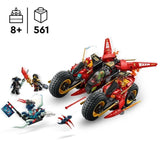 LEGO NINJAGO 71844 Le Véhicule De Combat Des Ninjas - Jeu De Construction Garçon Des 8 Ans
