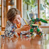 LEGO NINJAGO 71845 L'Avion-Robot De Lloyd - Jeu De Construction Pour Garçon Des 9 Ans