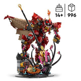 LEGO NINJAGO 71846 Le Robot du Chevalier de Feu - Jeu de Construction Garçon 14 Ans - Kai